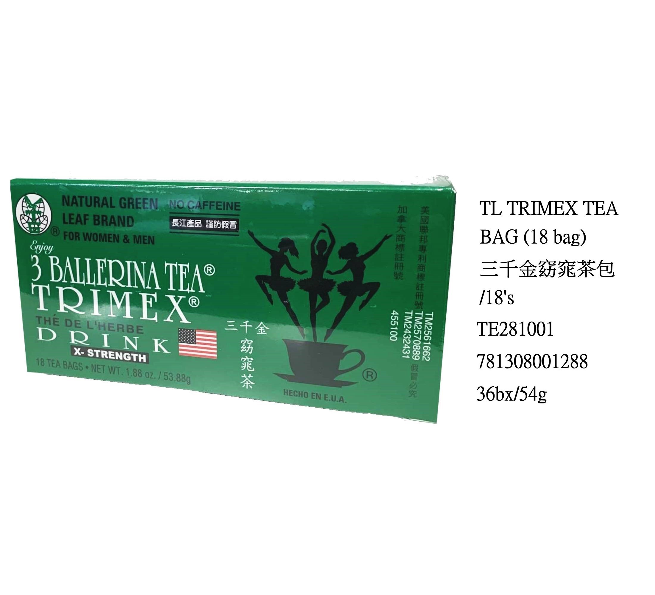 TL TRIMEX TEA (18 BAGS) TE281001