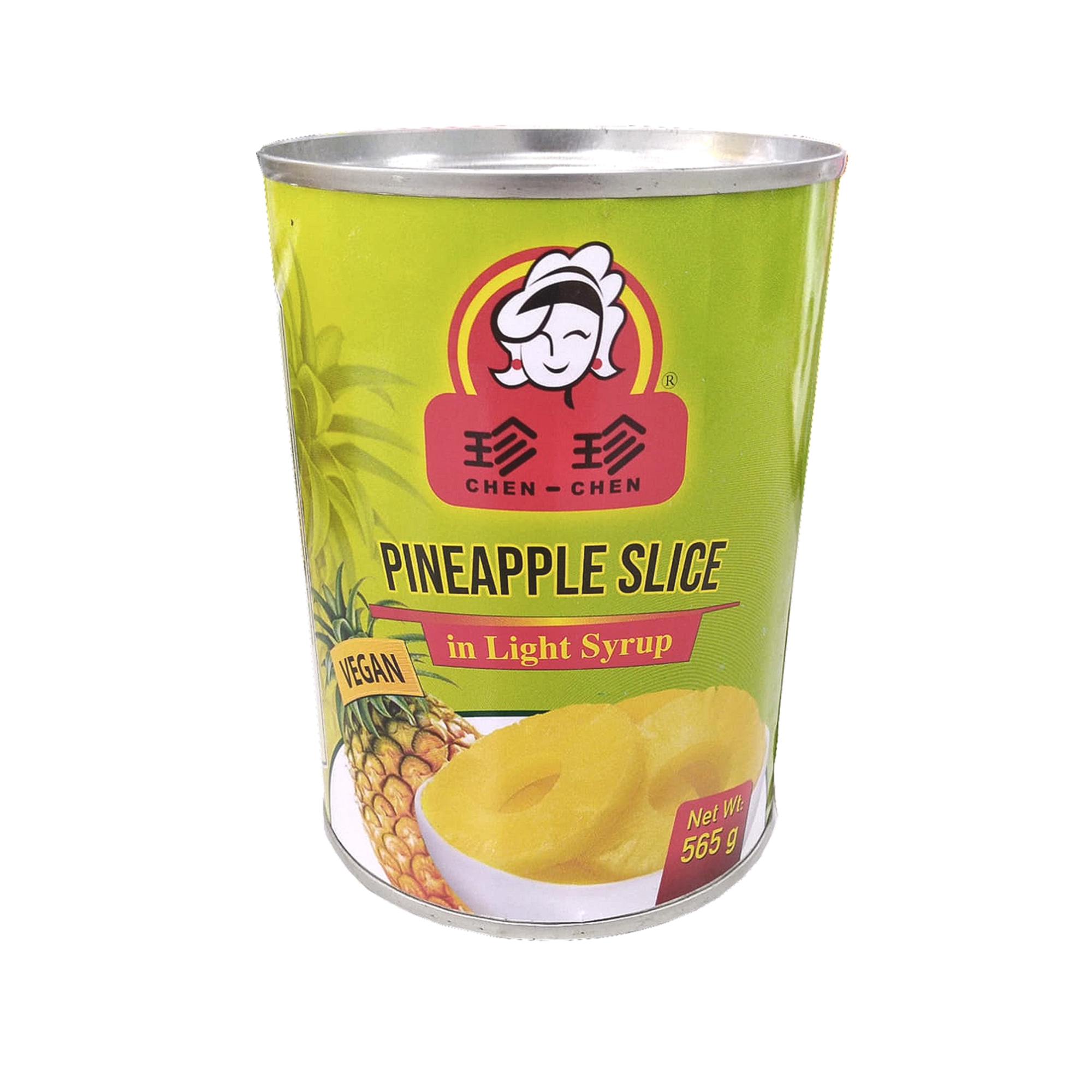 CHEN CHEN PINEAPPLE SLICED IN HEAVY SYRUP AG111420