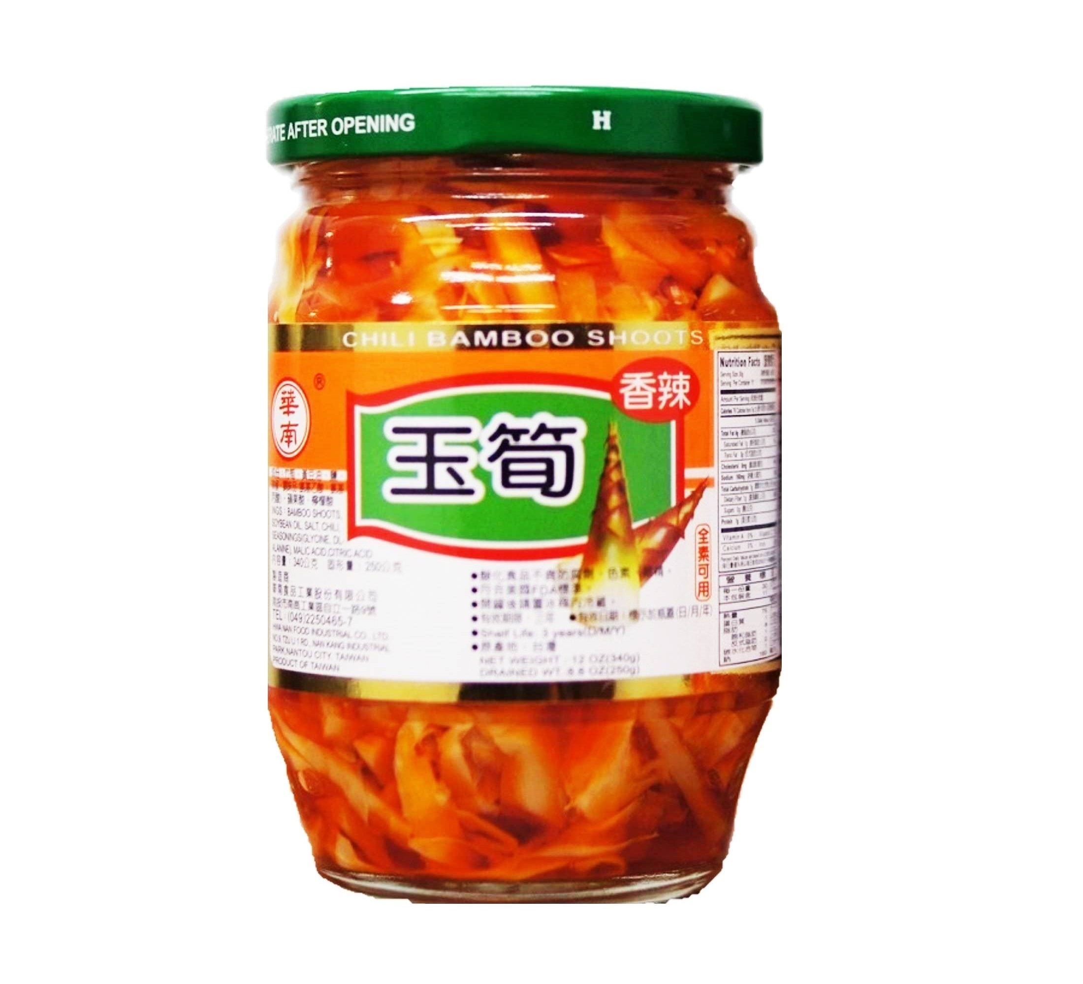 HWA NAN CHILI BAMBOO SHOOTS AG274100