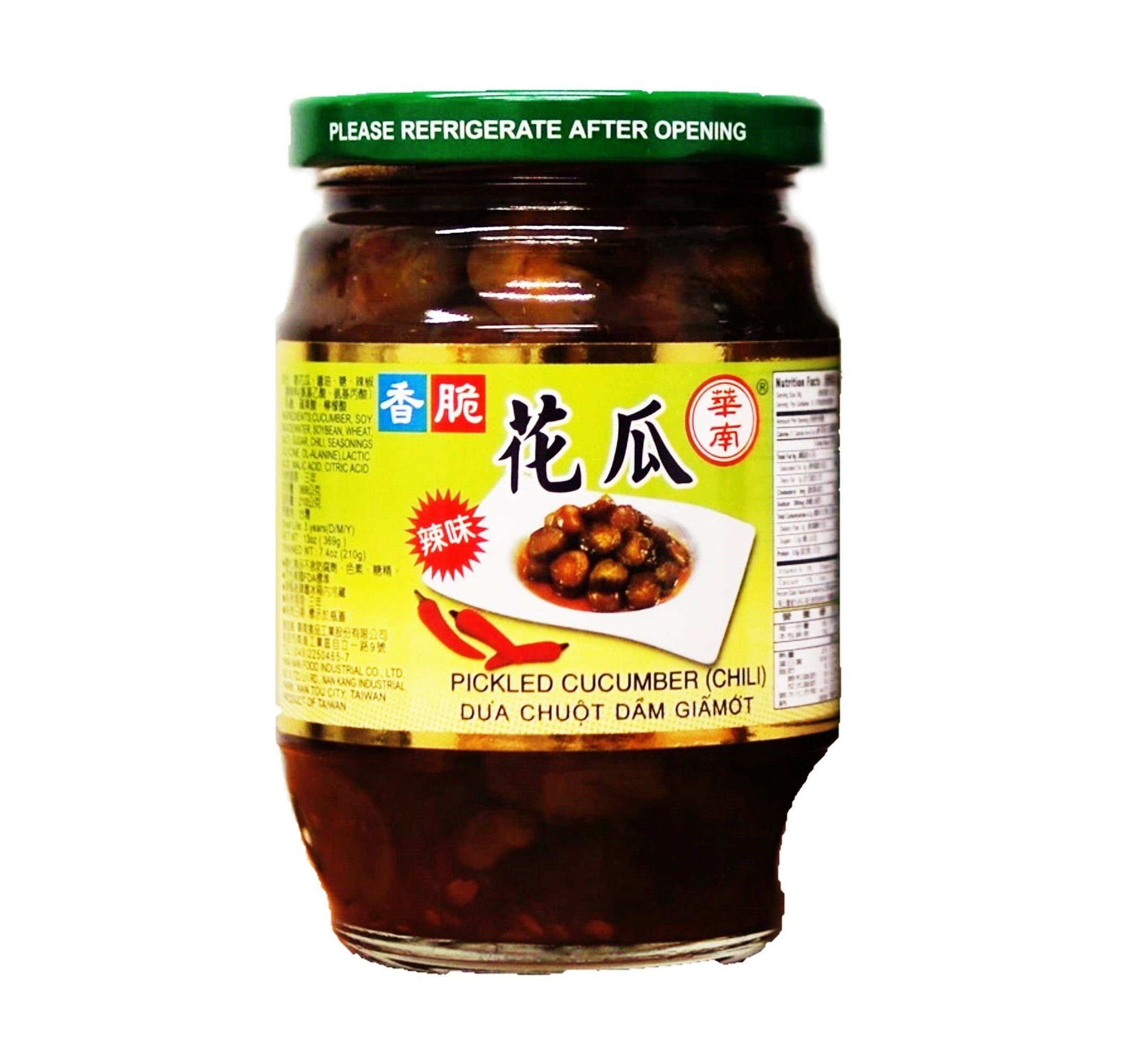 HWA NAN PICKLED CUCUMBER (CHILI) AG274200