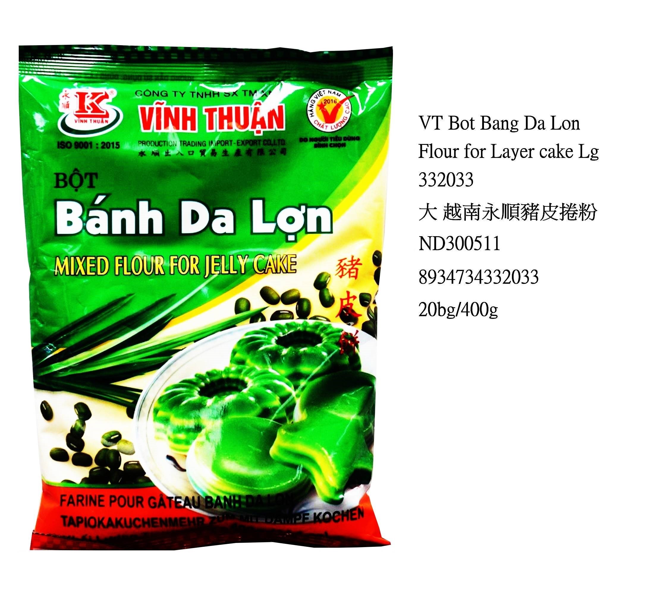 VINH THUAN MIXED FLOUR FOR JELLY CAKE BANH DA LON ND300511