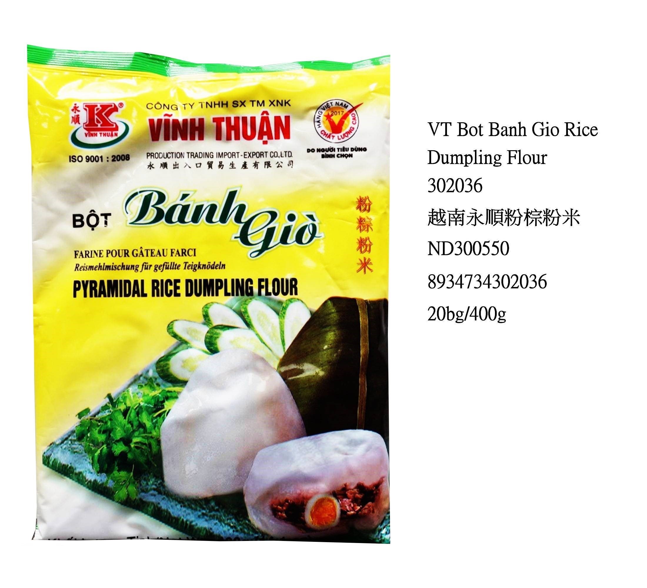 VINH THUAN PYRAMIDAL RICE DUMPLING FLOUR BOT BANH GIO ND300550