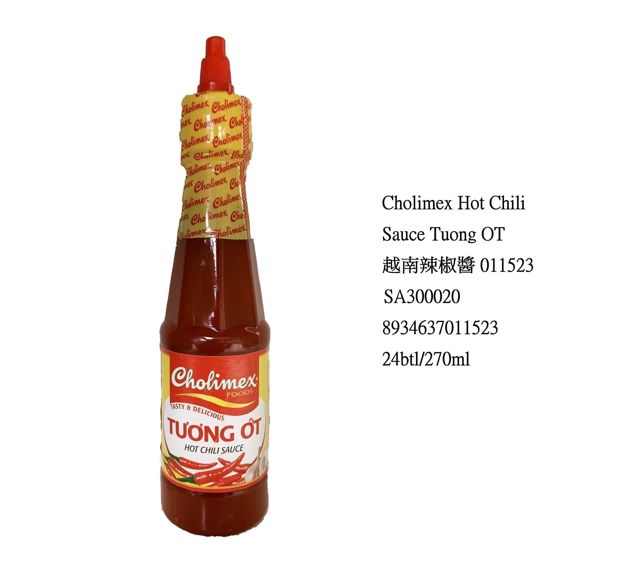 CHOLIMEX HOT CHILI SAUCE TUONG OT SA300020