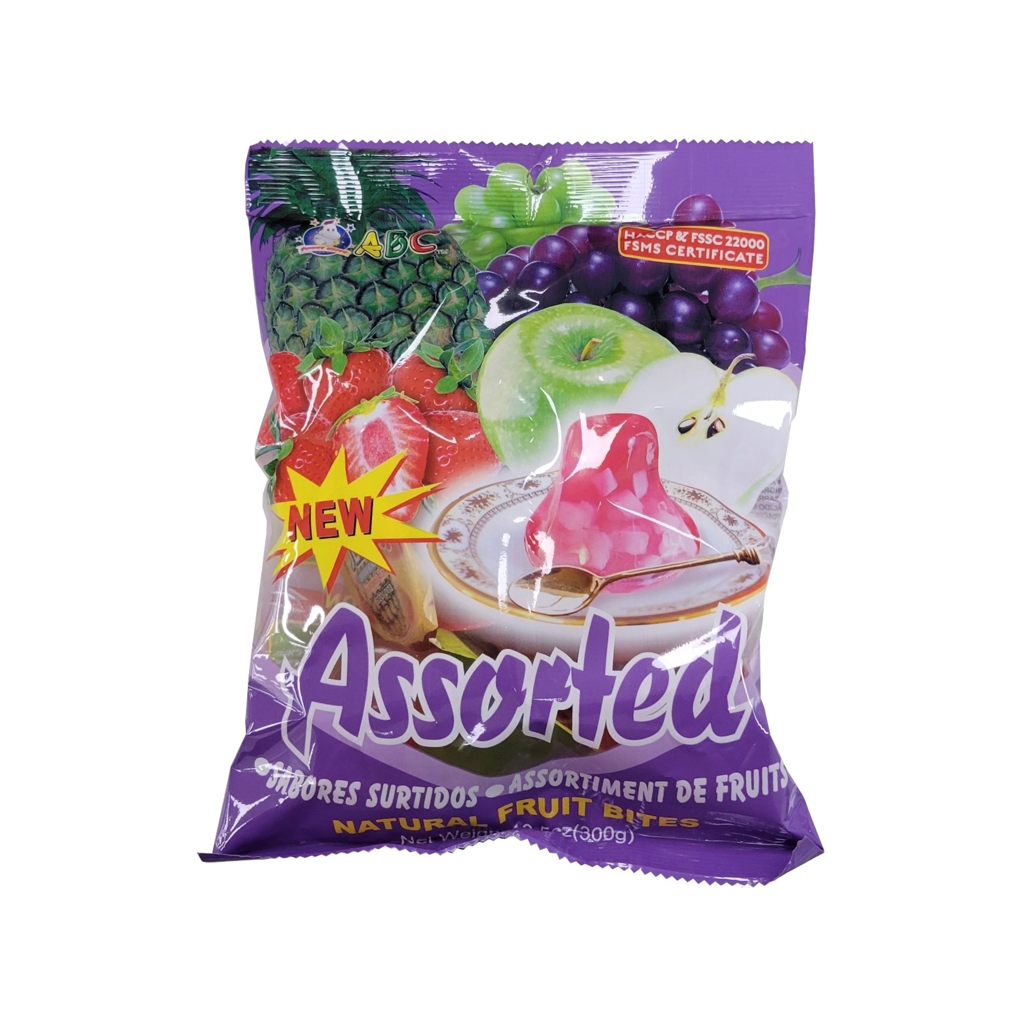 ABC ASSORTED COCONUT JELLY (bag) SN110750
