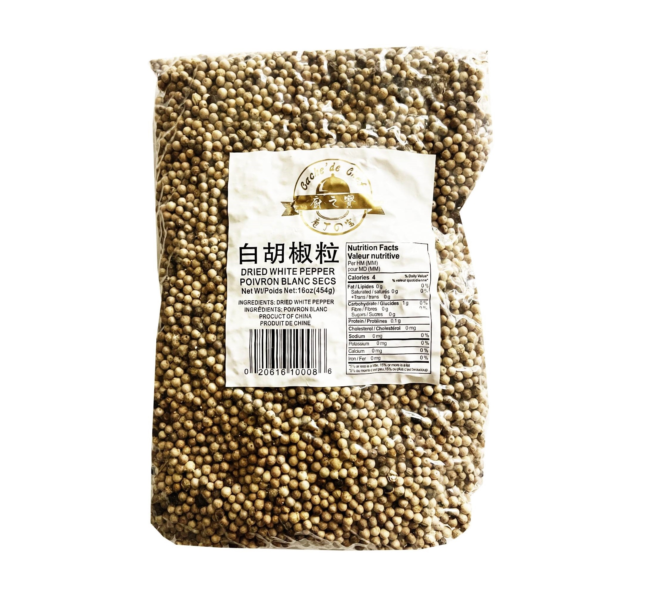 CACHE' DE CHEF DRIED WHITE PEPPER AG130510