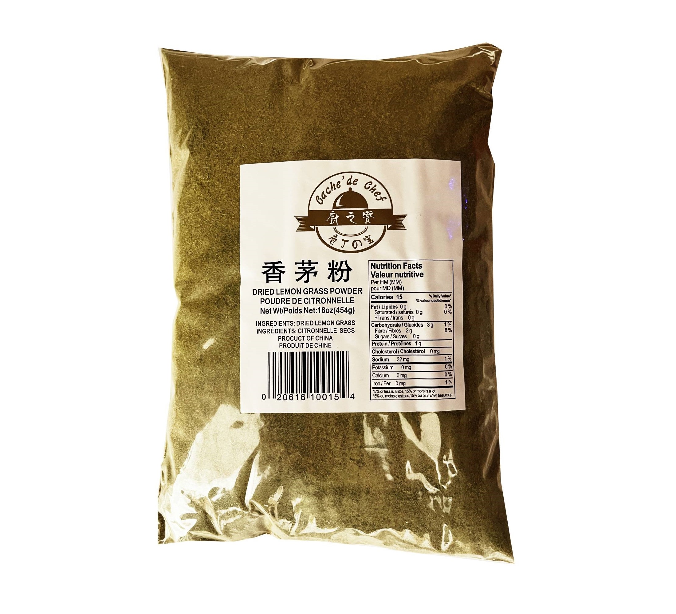 CACHE' DE CHEF DRIED LEMON GRASS POWDER AG130517