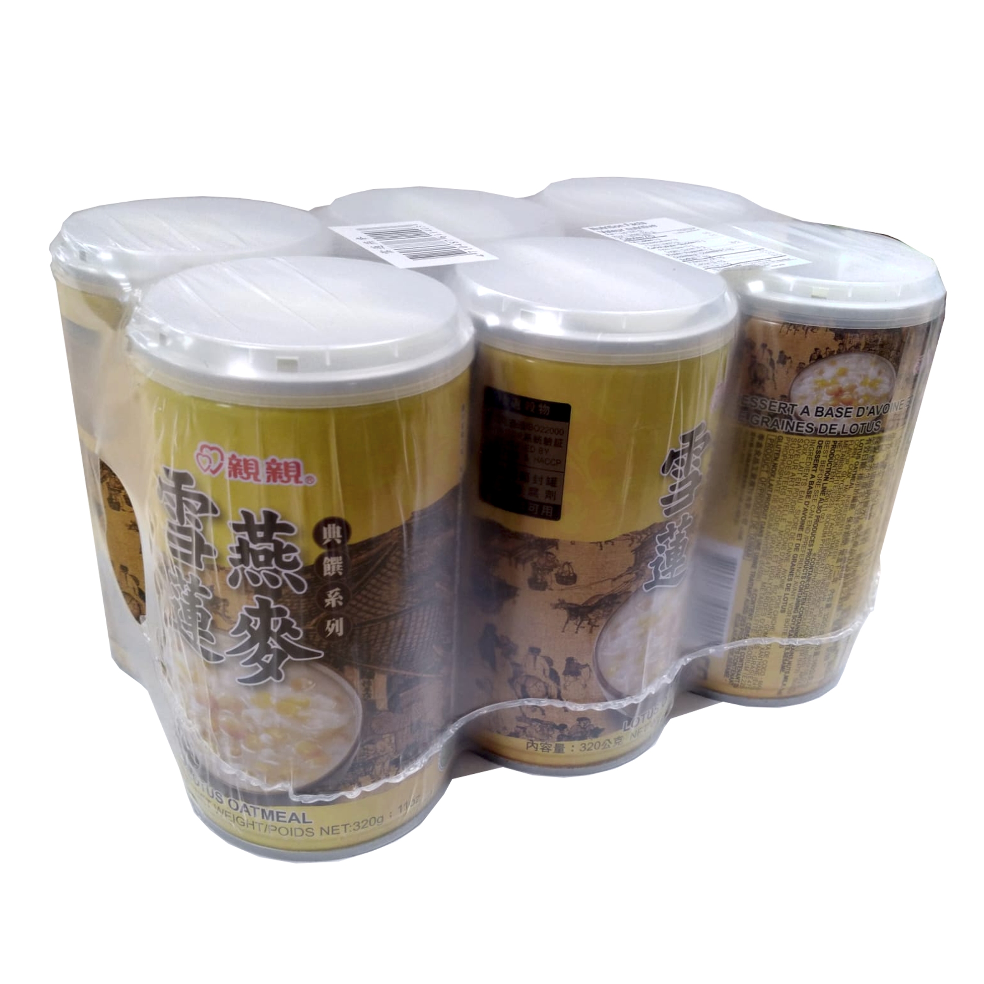 CC 6-CAN LOTUS OATMEAL DRINK DR110021
