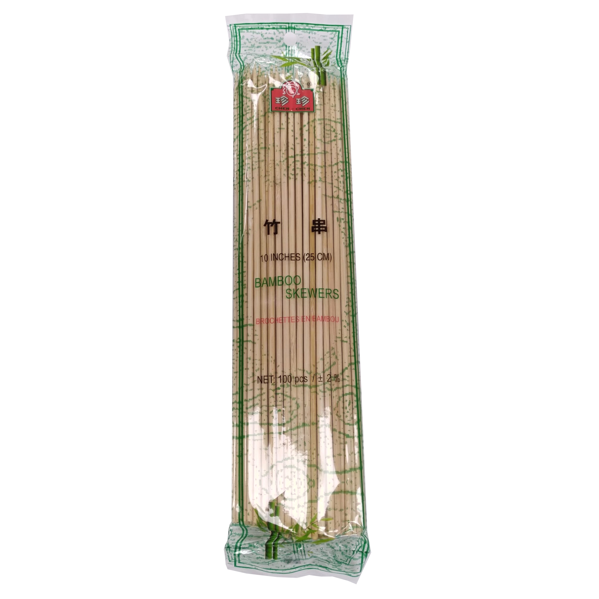 10 BAMBOO SKEWERS NF0402