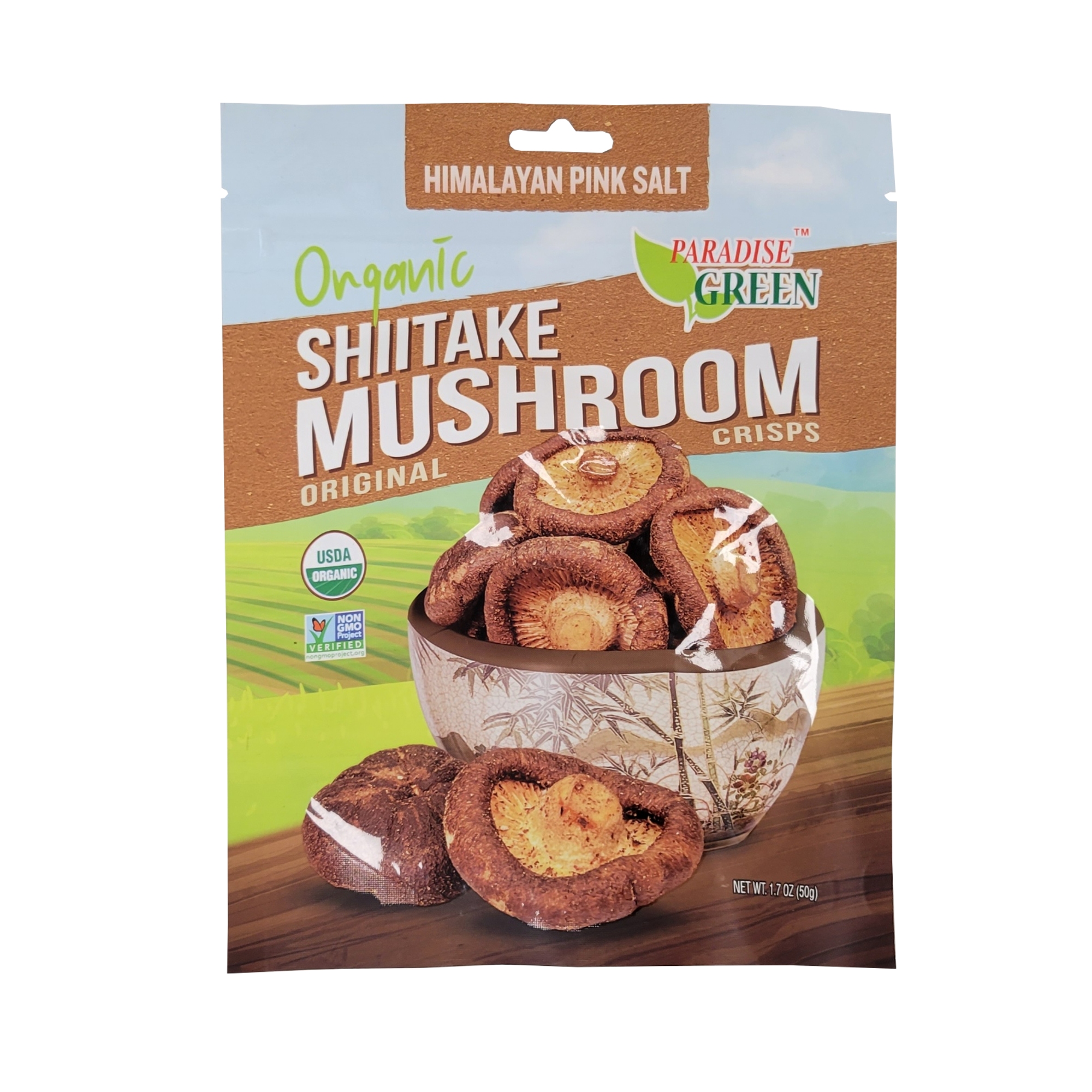 PG ORIGINAL SHIITAKE MUSHROOMS CRISPS SN250520