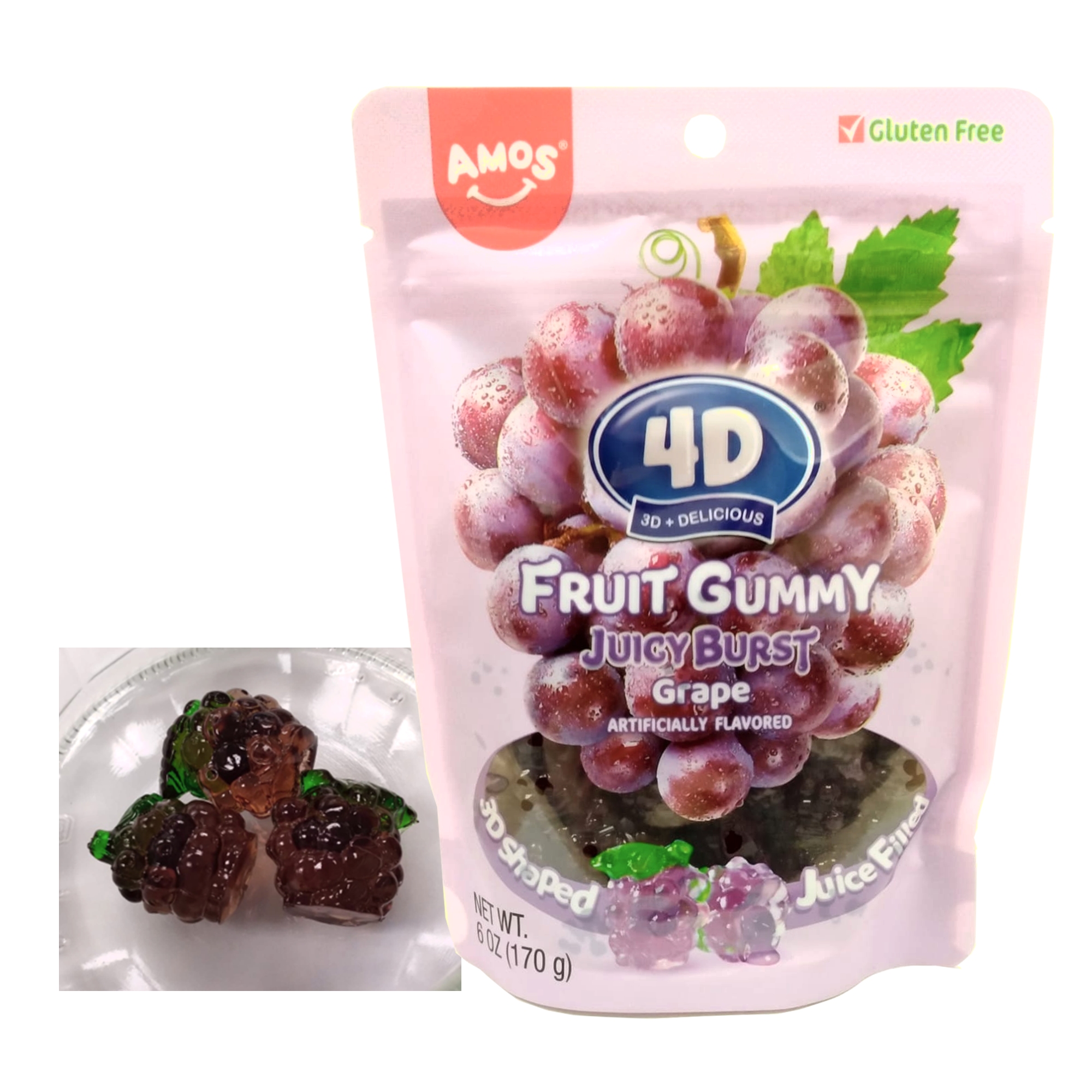 4D GRAPE GUMMY JUICY BURST SN133050