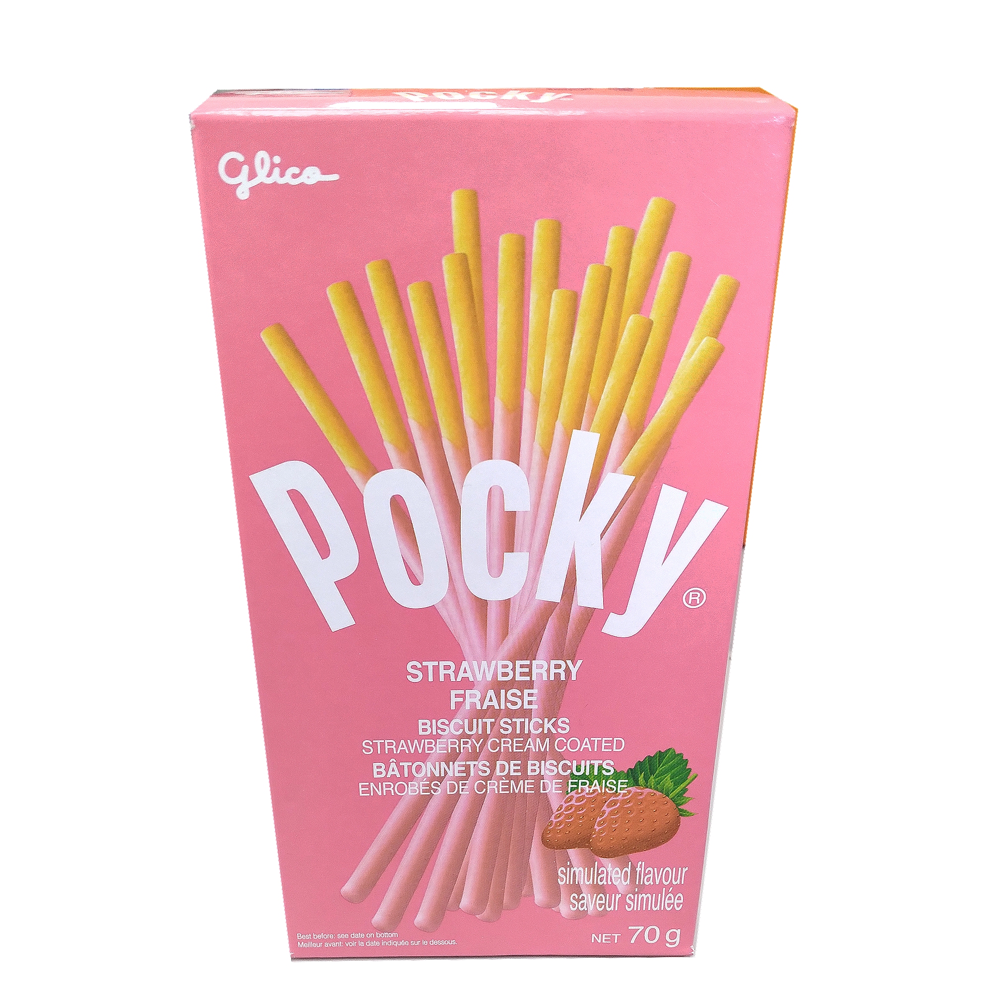 GLICO Lg POCKY STRAWBERRY SN160035