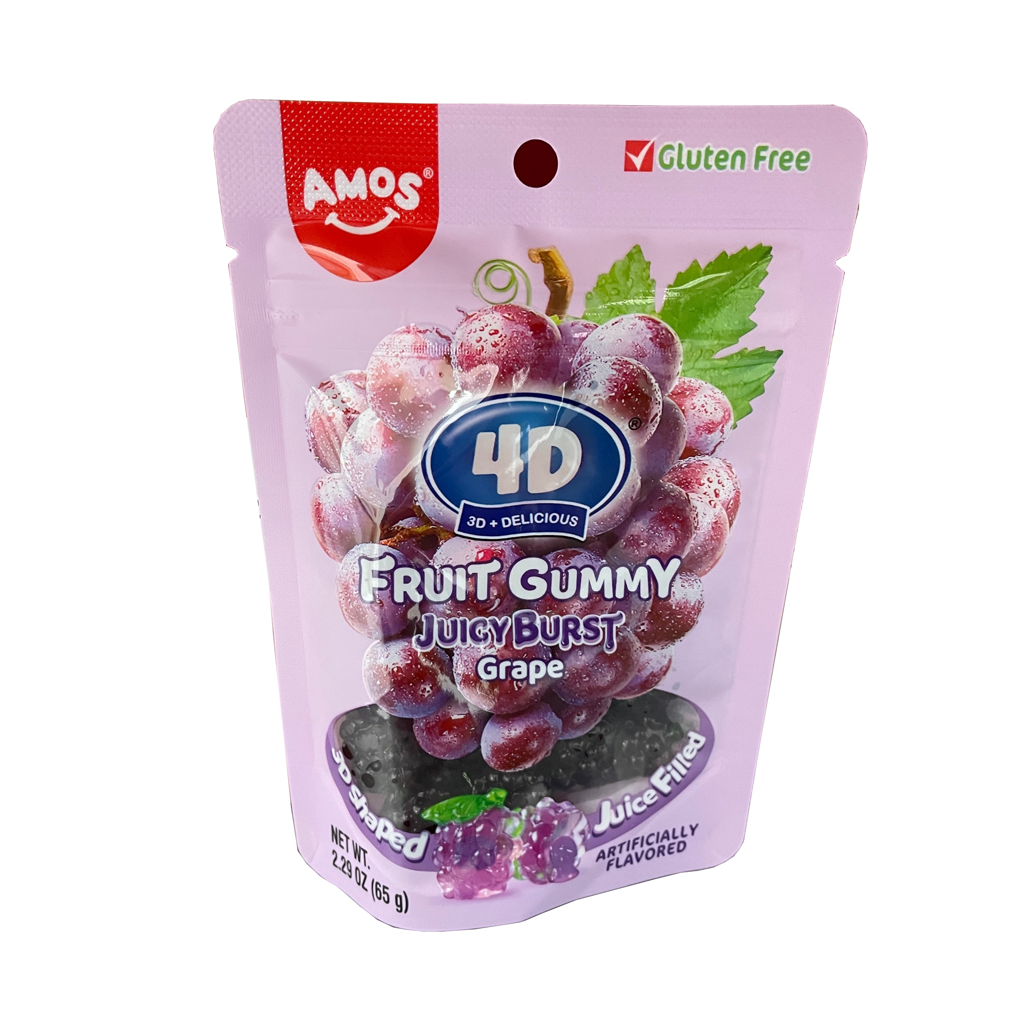 4D GRAPE (65g) GUMMY JUICY BURST SN133052