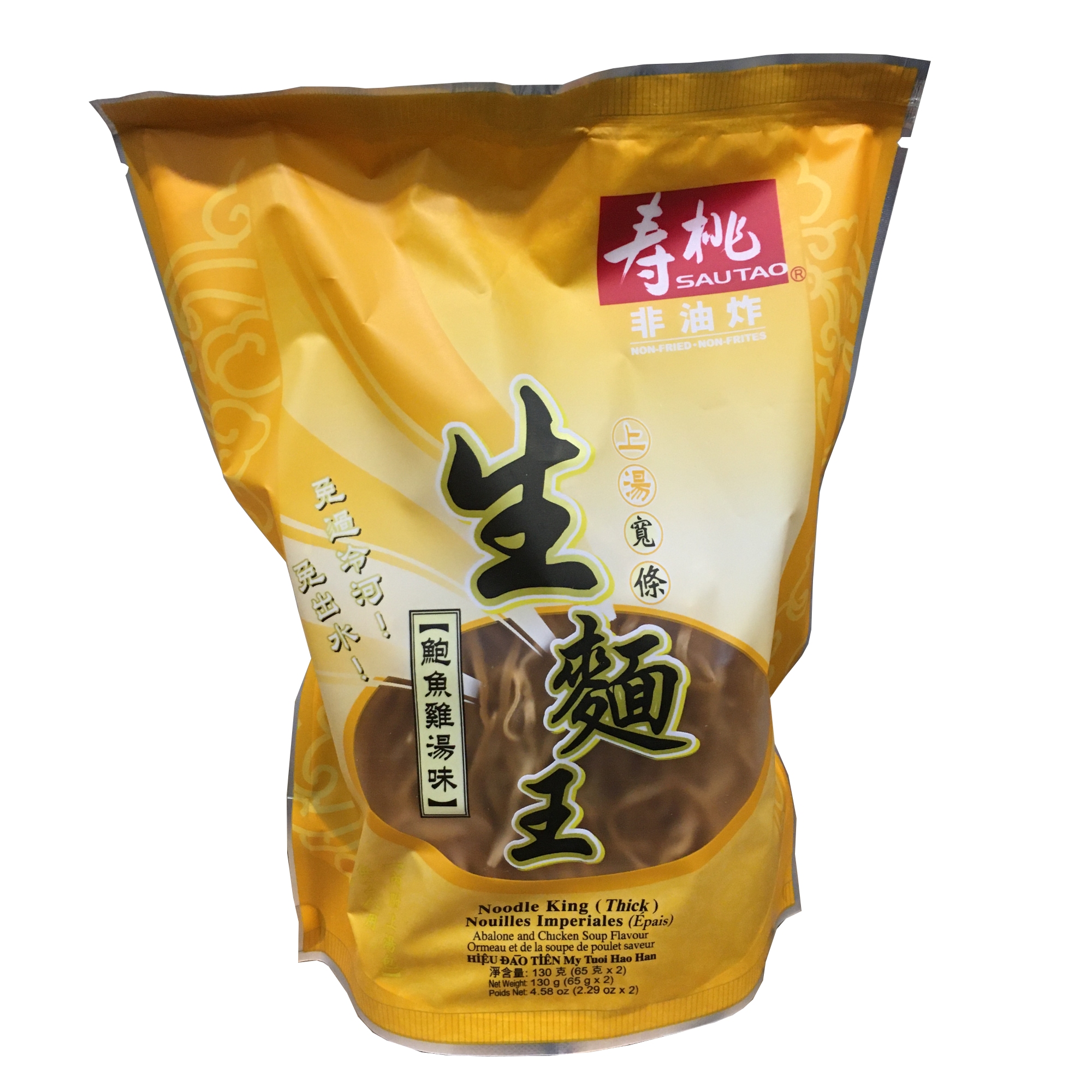 寿桃生面王粗条鲍鱼鸡汤味2个装 (731EX) ND137046