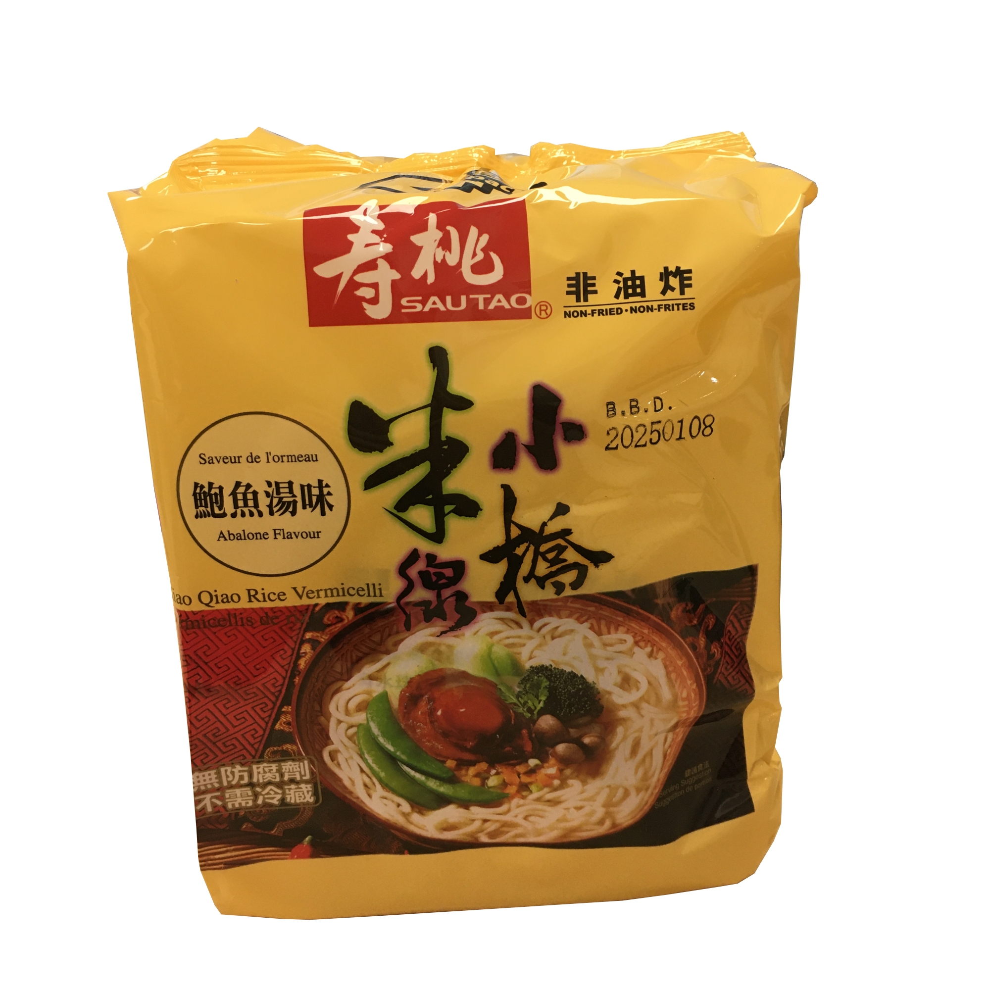 ST 4-PK XIAO QIAO RICE VERMICELLI ABALONE ND137061