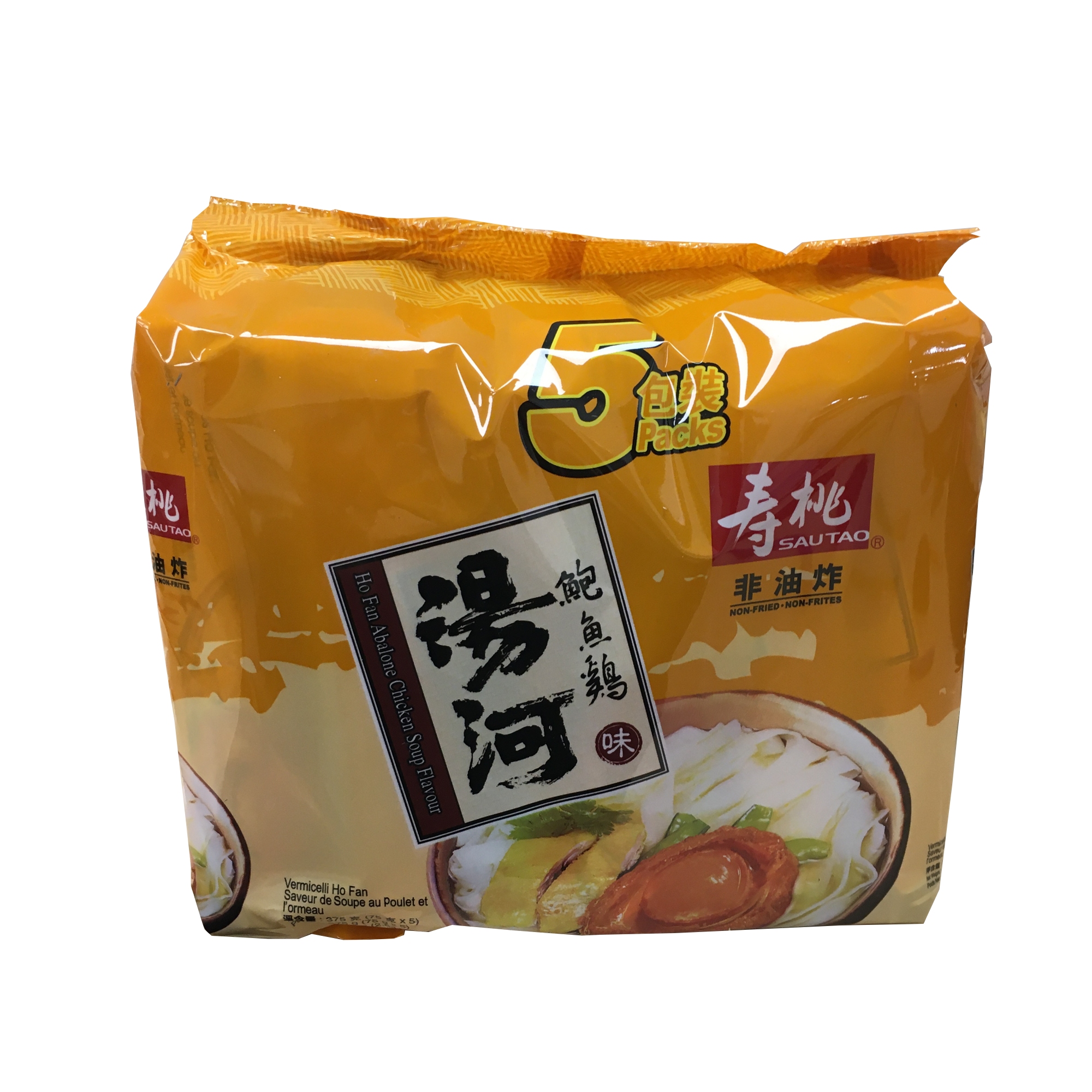 壽桃湯河鮑魚雞味5包裝 ND137011