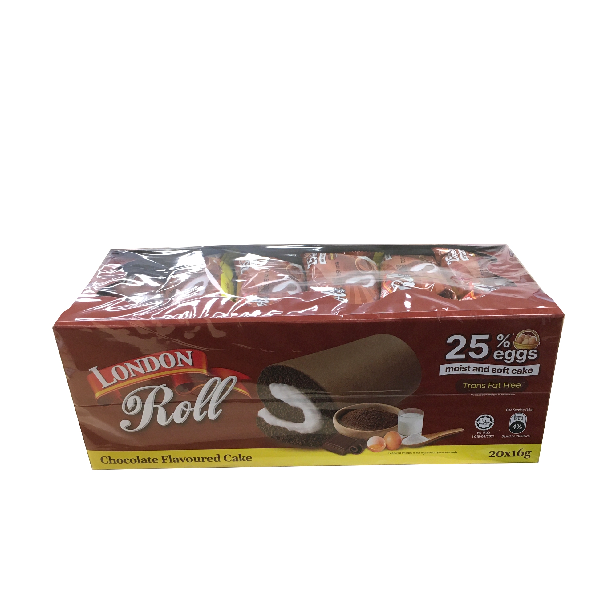 LONDON SWISS ROLL - CHOCOLATE SN205070