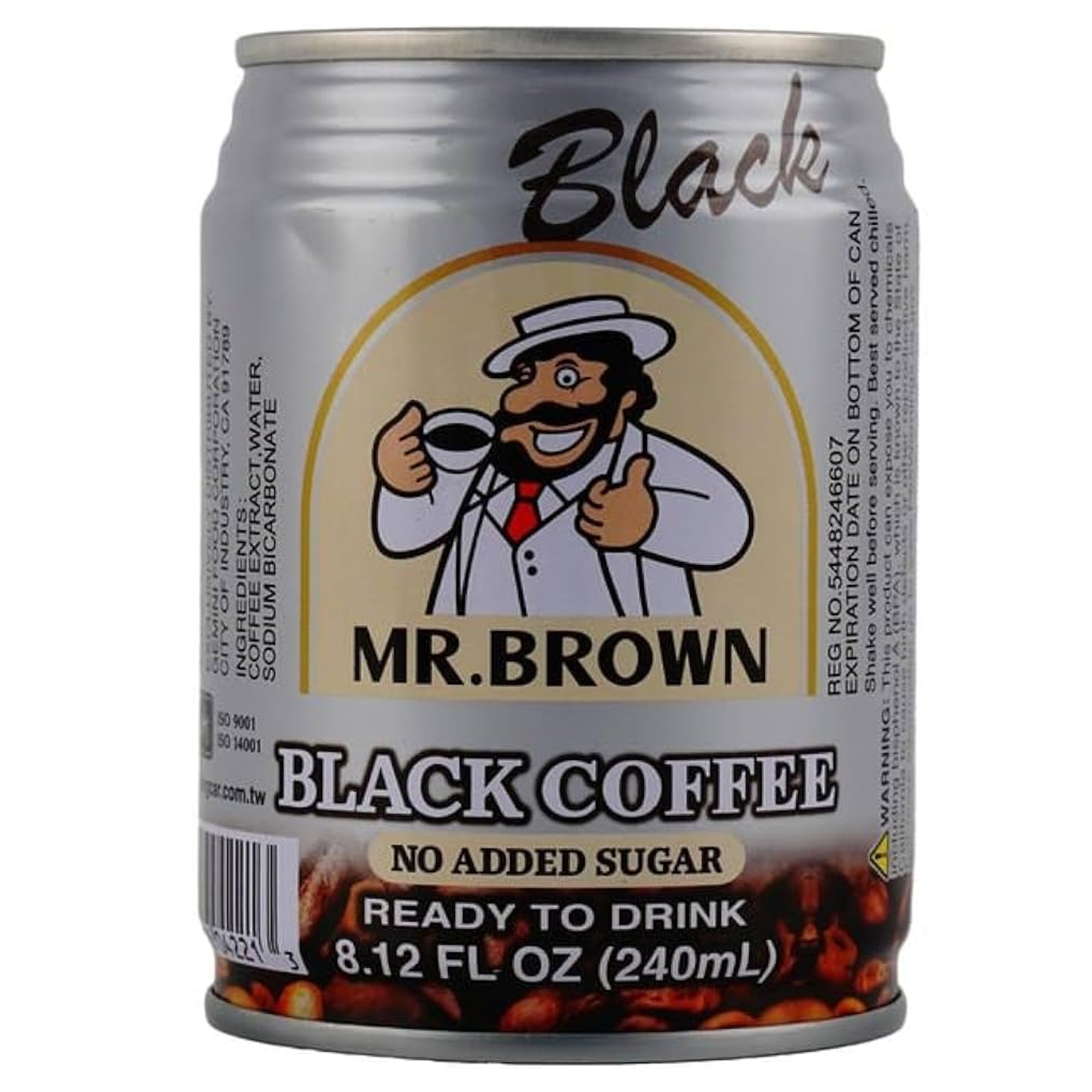 MR. BROWN BLACK COFFEE (NO SUGAR) DR193808